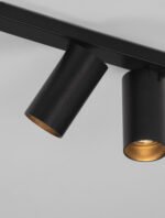 Oso Deckenleuchte GU10 4x10W, IP20, Sandy Black – Bild 4