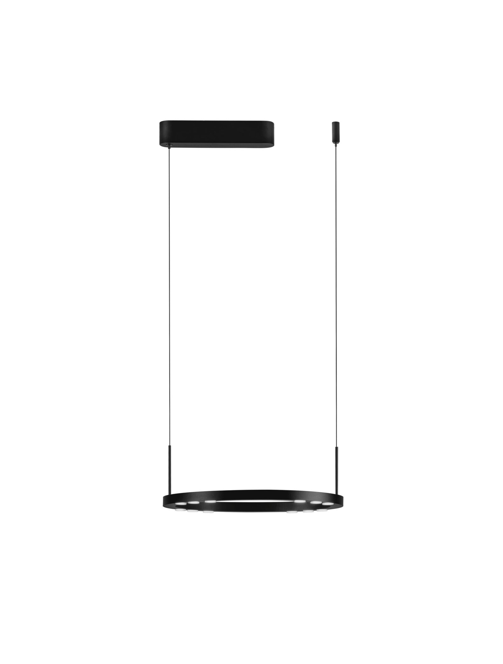 9030924_2 LUNETTE LED-Pendelleuchte 28W, IP20, Sandy Black,dimmbar – Bild 1