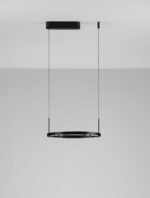 LUNETTE LED-Pendelleuchte 28W, IP20, Sandy Black,dimmbar – Bild 5
