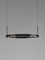 LUNETTE LED-Pendelleuchte 28W, IP20, Sandy Black,dimmbar – Bild 10