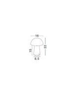ANDE LED-Tischleuchte 2W, IP20, Matt Green,dimmbar – Bild 7