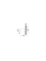 PARON LED-Wandleuchte 6W, IP20, Sandy White, 3000K – Bild 10
