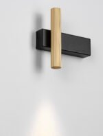 Paron LED Wandleuchte 6W, IP20, Sandy Black & Gold – Bild 3