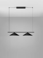Lui LED-Pendelleuchte 24W, IP20, Sandy Black, 3000K – Bild 5