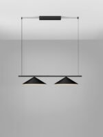 Lui LED-Pendelleuchte 24W, IP20, Sandy Black, 3000K – Bild 4