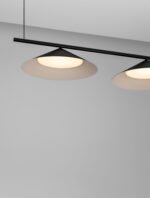 Lui LED-Pendelleuchte 24W, IP20, Sandy Black, 3000K – Bild 3