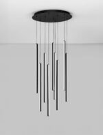 Gratta LED-Pendelleuchte 48W, IP20, Sandy Black, dimmbar – Bild 4