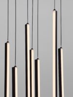 Gratta LED-Pendelleuchte 48W, IP20, Sandy Black, dimmbar – Bild 6