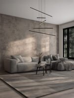 Gratta LED-Pendelleuchte 49W, IP20, Sandy Black,dimmbar – Bild 2