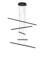 Gratta LED-Pendelleuchte 49W, IP20, Sandy Black,dimmbar