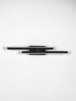 Amica LED-Wandleuchte 12W, IP20, Sandy Black,dimmbar – Bild 4