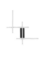 Apecho LED Wandleuchte 28W, IP20, Sandy Black, dimmbar