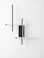 Apecho LED Wandleuchte 28W, IP20, Sandy Black, dimmbar – Bild 8