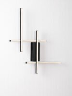 Apecho LED Wandleuchte 28W, IP20, Sandy Black, dimmbar – Bild 9
