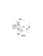 Apecho LED-Wandleuchte 34W, IP20, Sandy White, dimmbar – Bild 11