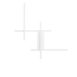 Apecho LED-Wandleuchte 34W, IP20, Sandy White, dimmbar