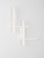 Apecho LED-Wandleuchte 34W, IP20, Sandy White, dimmbar – Bild 8