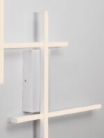 Apecho LED-Wandleuchte 34W, IP20, Sandy White, dimmbar – Bild 9