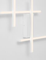 Apecho LED-Wandleuchte 34W, IP20, Sandy White, dimmbar – Bild 10