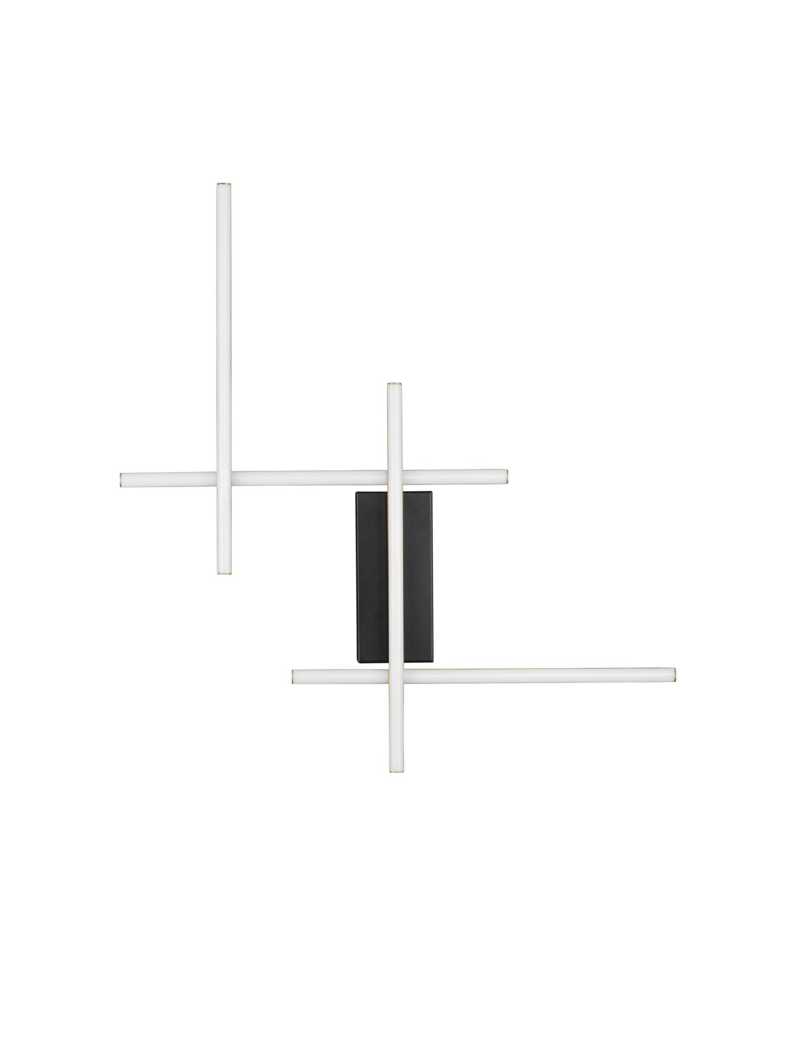 9081813_2 APECHO LED Wandleuchte 34W, IP20,Black-Gold, dimmbar – Bild 1