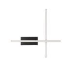 Quam LED-Wandleuchte 14W, IP20, Sandy Black & Gold,dimmbar