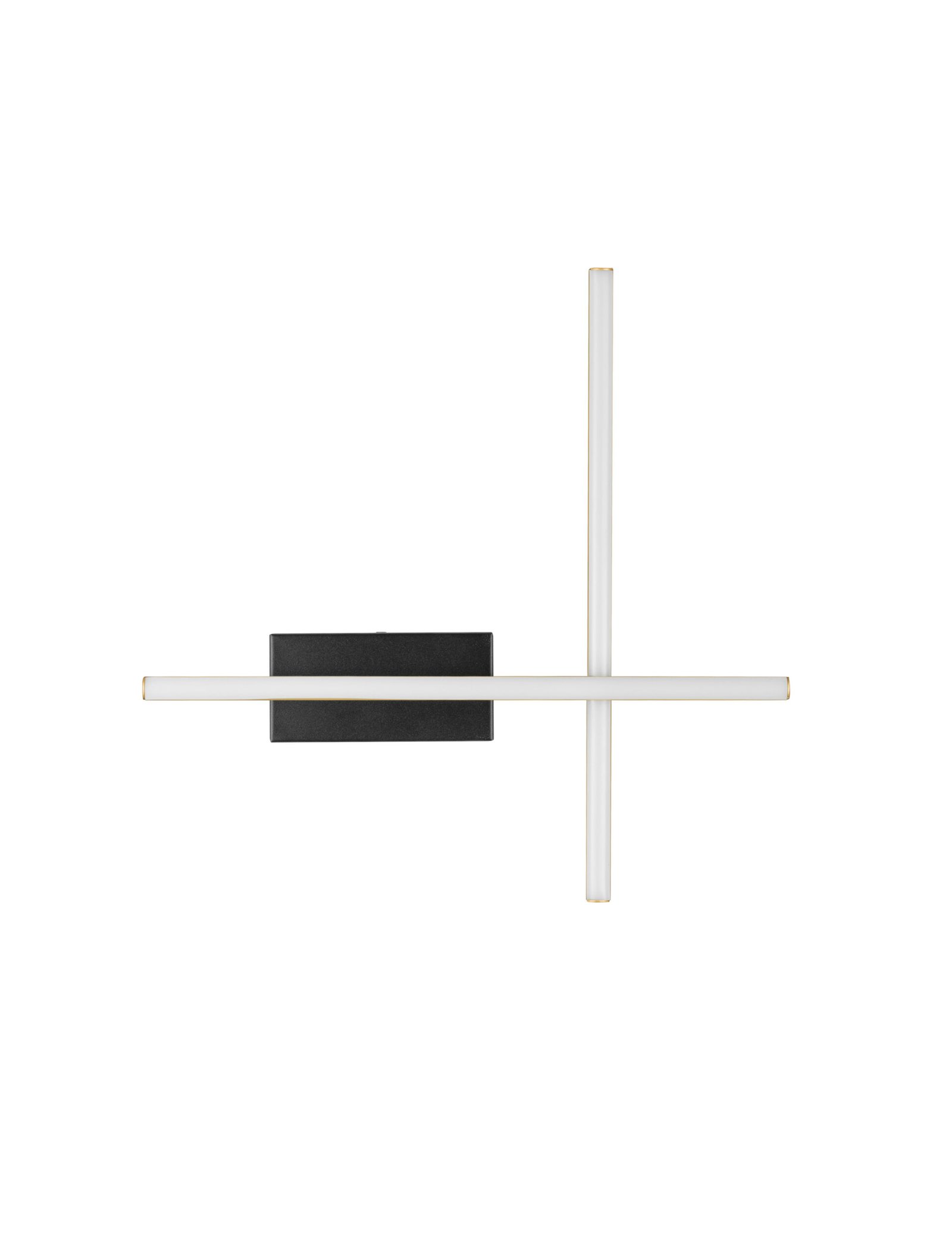 9081816_2 Quam LED-Wandleuchte 14W, IP20, Sandy Black & Gold,dimmbar – Bild 1