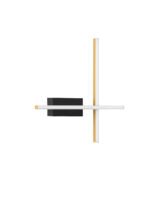 Quam LED-Wandleuchte 14W, IP20, Sandy Black & Gold,dimmbar – Bild 9