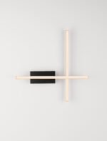 Quam LED-Wandleuchte 14W, IP20, Sandy Black & Gold,dimmbar – Bild 7