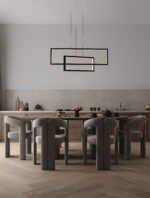 Alis LED-Pendelleuchte 47W, IP20, Sandy Black,dimmbar – Bild 2
