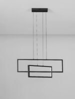 Alis LED-Pendelleuchte 47W, IP20, Sandy Black,dimmbar – Bild 4
