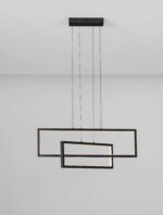 Alis LED-Pendelleuchte 47W, IP20, Sandy Black,dimmbar – Bild 5