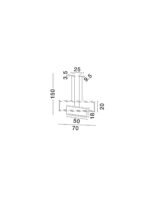 Alis LED-Pendelleuchte 47W, IP20, Sandy Black,dimmbar – Bild 8