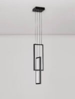 Alis LED-Pendelleuchte 37W, IP20, Sandy Black,dimmbar – Bild 4