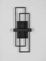 Alis LED-Wandleuchte 8W, IP20, Sandy Black, dimmbar – Bild 4