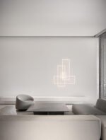 Alis LED-Wandleuchte 48W, IP20, Sandy White,dimmbar – Bild 12
