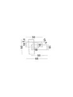Alis LED-Wandleuchte 48W, IP20, Sandy White,dimmbar – Bild 2