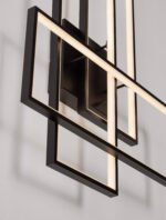 Alis LED-Wandleuchte 48W, IP20, Sandy Black,dimmbar – Bild 9