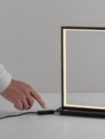 Alis LED-Tischleuchte 14W, IP20, Sandy Black,Dimmer – Bild 6