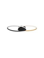 Aveo LED-Deckenleuchte 43W, IP20, Sandy Black-Gold, dimmbar