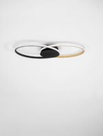 Aveo LED-Deckenleuchte 43W, IP20, Sandy Black-Gold, dimmbar – Bild 4