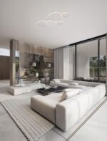 Altus LED-Deckenleuchte 48W, IP20, Sandy White,dimmbar – Bild 8