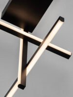 Antama LED-Deckenleuchte 25W, IP20, Sandy Black,dimmbar – Bild 6