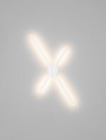 Akro LED-Wandleuchte 16W, IP20, Matt White,dimmbar – Bild 5