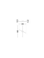 Akro LED-Wandleuchte 16W, IP20, Matt White,dimmbar – Bild 8
