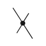 Akro LED-Wandleuchte 16W, IP20, Matt Black, 2700–4000K