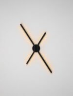 Akro LED-Wandleuchte 16W, IP20, Matt Black, 2700–4000K – Bild 5