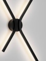 Akro LED-Wandleuchte 16W, IP20, Matt Black, 2700–4000K – Bild 7
