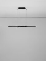 Akro LED-Deckenleuchte 41W, IP20, Matt Schwarz,dimmbar – Bild 4