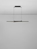 Akro LED-Deckenleuchte 41W, IP20, Matt Schwarz,dimmbar – Bild 5