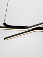 Akro LED-Deckenleuchte 41W, IP20, Matt Schwarz,dimmbar – Bild 6